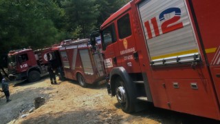 Kahramanmaraş İtfaiyesi Yangın Bölgesinde Çalışıyor