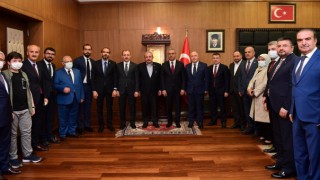 TBMM Başkanı ve Ticaret Bakanı’ndan Başkan Güngör’e Ziyaret