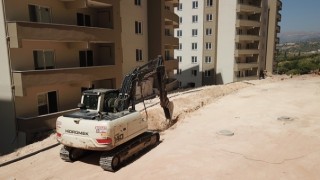 Yenikent Konutlarındaki Altyapı Çalışmaları Devam Ediyor