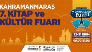 Kahramanmaraş 7. Kitap ve Kültür Fuarı Başlıyor