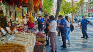 Kahramanmaraş'ta Kaldırım İşgaline Denetim