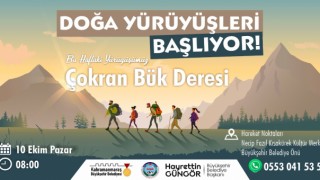 Doğa Yürüyüşlerinde Yeni Rota Çokran Oldu