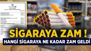 Sigaraya zam geldi mi? Hangi sigaralara zam var? Sigara fiyatları güncel liste 4 Ekim! Sigara Fiyatları Yeni Liste