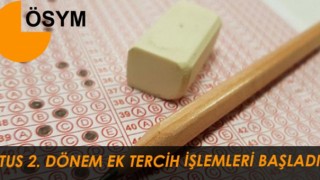 2021-TUS 2. Dönem Ek Tercih İşlemleri Başladı
