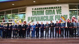 Kahramanmaraş Yedinci Tarım Gıda ve Hayvancılık Fuarı Başladı