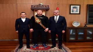 Başkan Güngör, Eroğlu ve Balaban’ı Ağırladı
