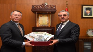 Başkan Güngör, Tayvan Temsilcisi Huang’ı Ağırladı