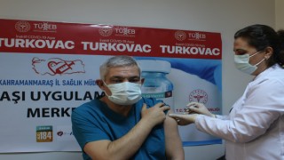 Kahramanmaraş’ta yerli ve milli aşı TURKOVAC uygulanmaya başlandı.