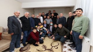 Başkan Okay Ev Ziyaretlerini Sürdürüyor