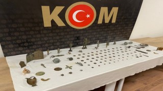 Kahramanmaraş'ta 109 Parça Tarihi Eser Ele Geçirildi