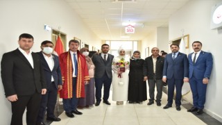 Kahramanmaraş'ta Gazi Aydın Davut'un İş Yerinde "Mutlu Günü"
