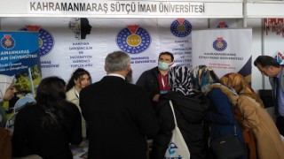 KSÜ, İpek Yolu Kariyer Fuarına Damga Vurdu