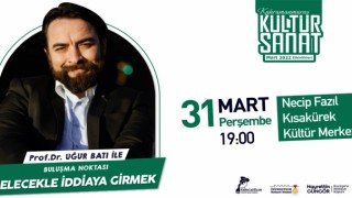 Kültür Sanat Etkinliklerinde Yazar Batı Konferansı