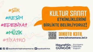 Kültür Sanat Etkinliklerini Birlikte Belirliyoruz