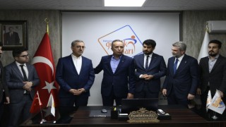 Başkan Güngör MKYK Üyesi Ceylan’la Teşkilatla Buluştu