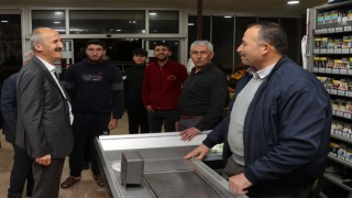 Başkan Okay’dan Vezir Hoca Bulvarı Esnafına Ziyaret