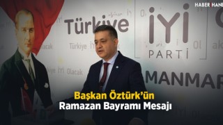 Başkan Öztürk'ün Ramazan Bayramı Mesajı