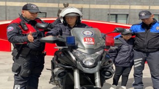 Down Sendromlu Çocuklardan Kahramanmaraş Emniyeti'ne Ziyaret
