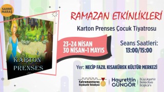 ‘Karton Prenses’ Minik Tiyatroseverlerle Buluşacak