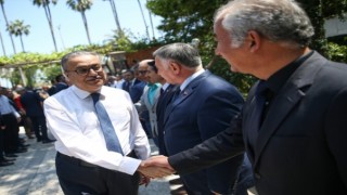 Diyarbakır'a Atanan Vali Ali İhsan Su, Mersin'den Uğurlandı
