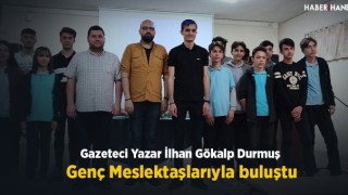 Gazeteci - Yazar İlhan Gökalp Durmuş Genç Meslektaşlarıyla Buluştu