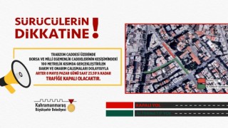 Kahramanmaraş'ta Sürücülerin Dikkatine Alternatif Güzergâh Uyarısı!