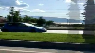 Kahramanmaraş'ta ters yönde akan trafiğe karşı ilerledi