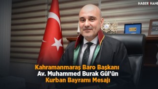 Baro Başkanı Gül'den Kurban Bayramı mesajı