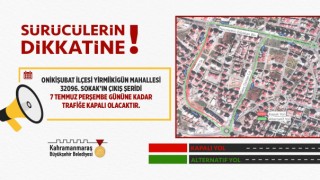 Kahramanmaraş Büyükşehir'den Sürücülerin Dikkatine!