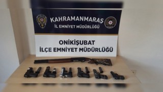 Kahramanmaraş'ta 20 Silah Ele Geçirildi