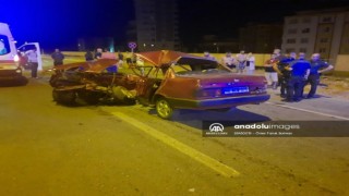 Kahramanmaraş'ta Çarpışan Otomobillerdeki 1 Kişi Öldü, 2 Kişi Yaralandı