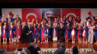 Sanko Üniversitesi Tıp Fakültesinde Mezuniyet Coşkusu