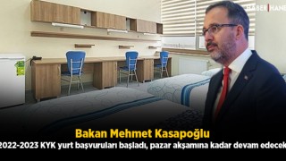 2022-2023 KYK Yurt Başvuruları Başladı, Pazar Akşamına Kadar Devam Edecek