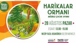 Başkan Güngör; “Harikalar Ormanı” Minikleri Bekliyor