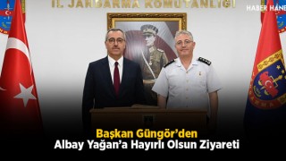 Başkan Güngör’den Albay Yağan’a Hayırlı Olsun Ziyareti