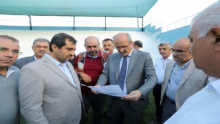 Boyalı Sahaası Güreşlere Hazır