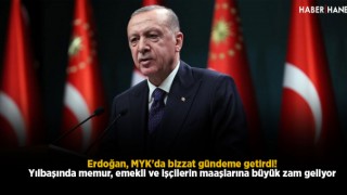 CB Erdoğan, Myk'da Bizzat Gündeme Getirdi! Yılbaşında Memur, Emekli Ve İşçilerin Maaşlarına Büyük Zam Geliyor