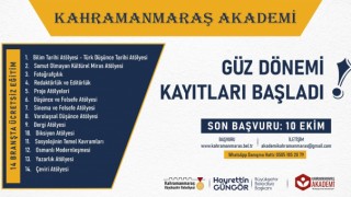 Kahramanmaraş Akademi’de Güz Dönemi Kayıtları Başladı!