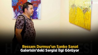 Ressam Durmuş’un Sanko Sanat Galerisin’deki Sergisi İlgi Görüyor