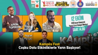 Kampüs Fest Coşku Dolu Etkinliklerle Yarın Başlıyor!