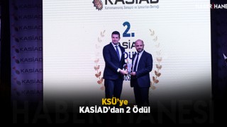 KSÜ’ye KASİAD’dan 2 Ödül