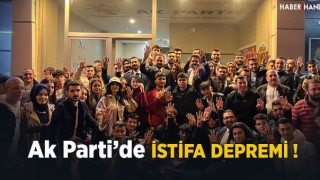 Ak Partide İstifa Depremi