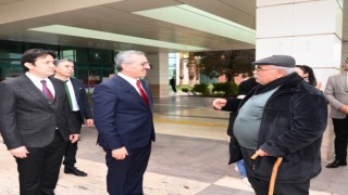 Başkan Güngör’den Şehir Hastanesi’ne Ziyaret