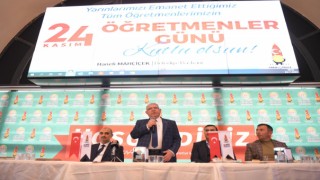 Başkan Mahçiçek; Öğretmenlerimiz geleceğimizin mimarıdır
