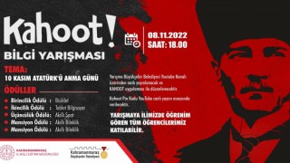 Büyükşehir, “Atatürk’ü Anma Günü” Temalı Kahoot Bilgi Yarışması Düzenliyor