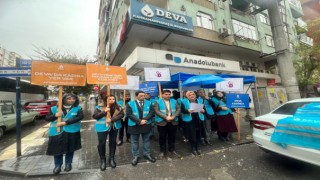 Deva Partisi Kahramanmaraş Teşkilatı Kadına Şiddete Hayır Dedi