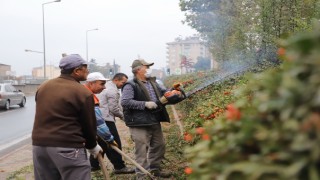 Kahramanmaraş Dulkadiroğlu Belediyesi Ekipleri Park Ve Bahçelerde Bakım Çalışması Yaptı
