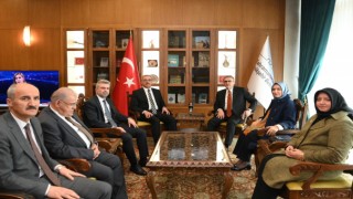 Başkan Güngör, Mahir Ünal’ı Ağırladı