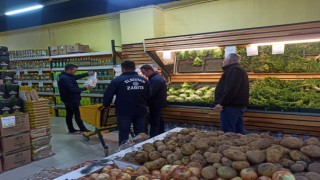 Marketlere denetim, çok sayıda ürüne el konuldu