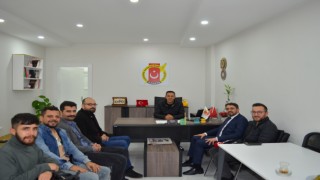 Mutlu Kaya, Akdeniz Gazeteciler Cemiyeti’ni ziyaret etti!